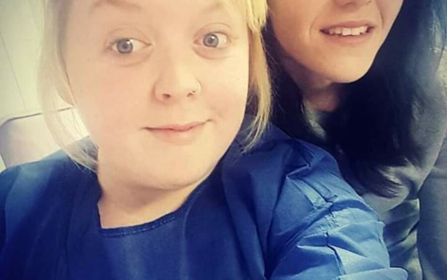Kate & Catherine selfie
