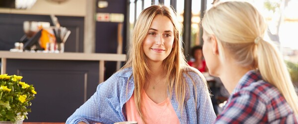 Women in coffee shop