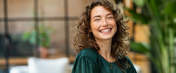 Smiling woman