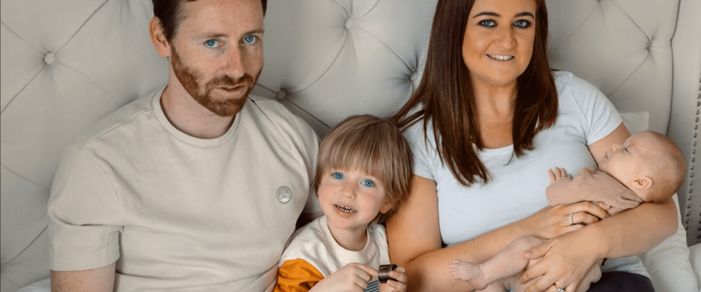 Love in Real Life: Lucy, David and baby Sophie